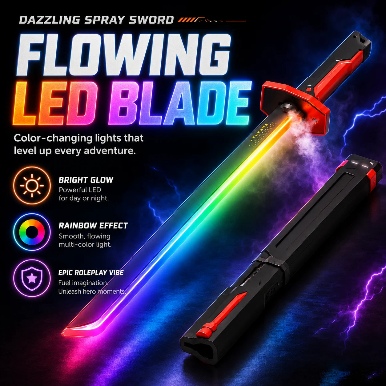 Dazzling Spray Sword