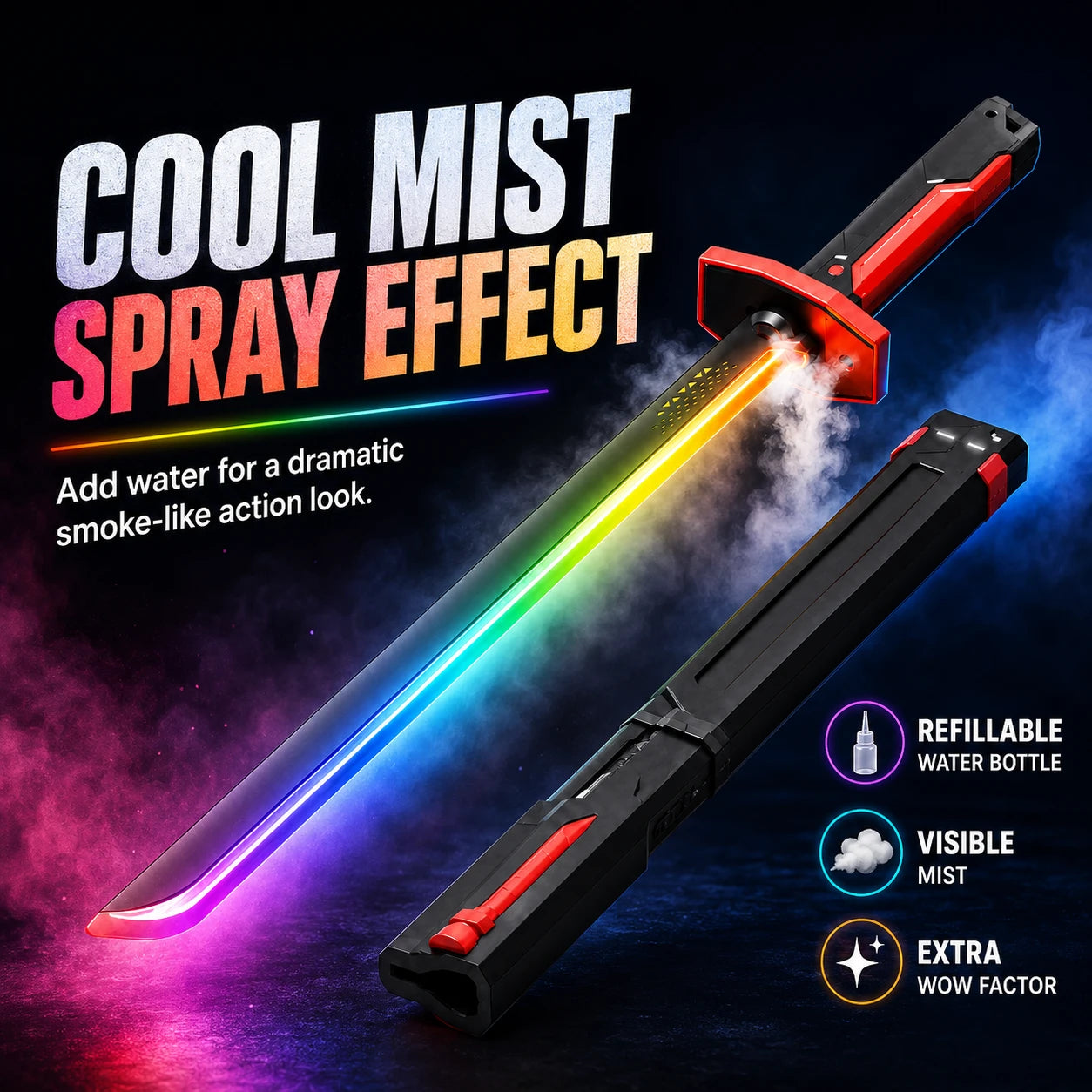 Dazzling Spray Sword