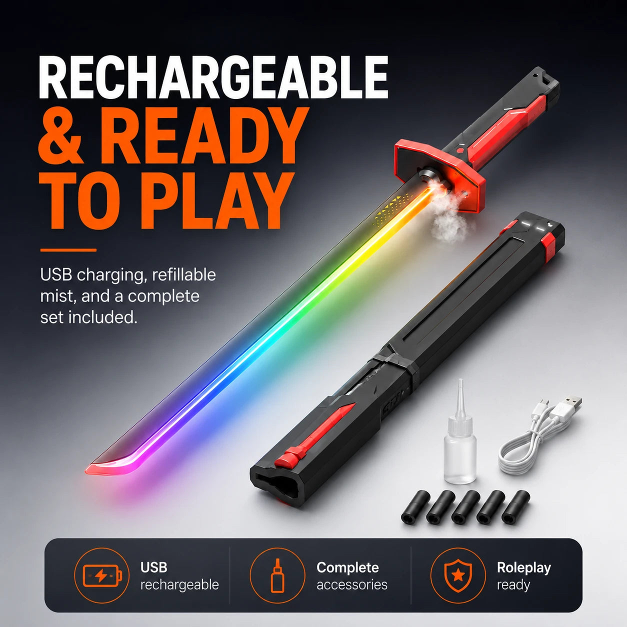 Dazzling Spray Sword